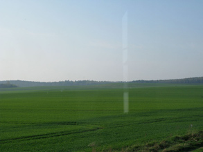 Felder, Himmel, Sommer